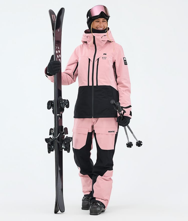 Moss W Ski Jacket Women Soft Pink/Black, Image 2 of 9