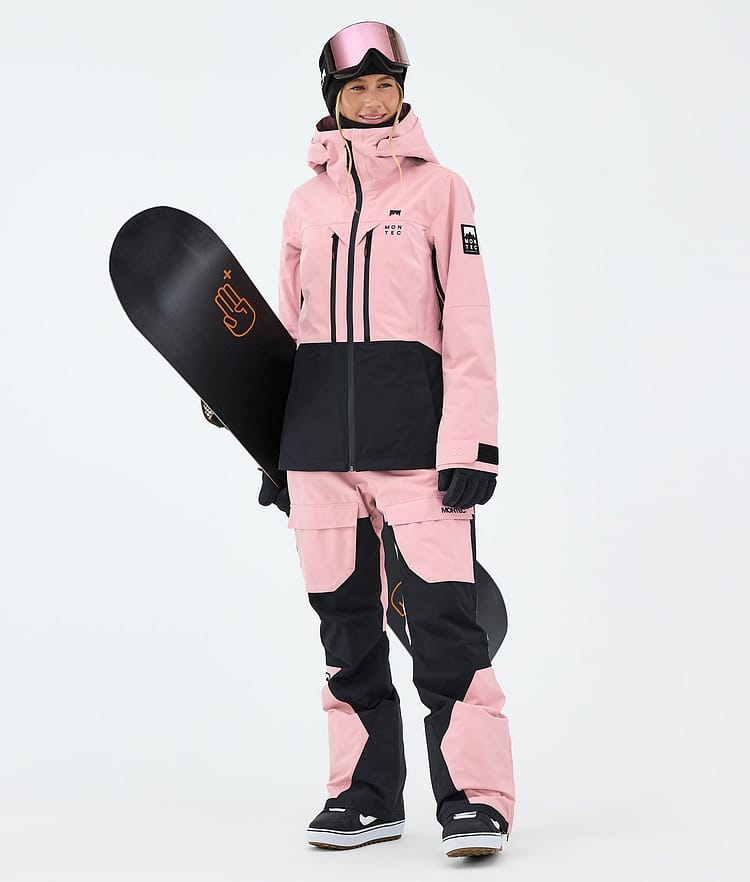 Moss W Snowboard Jacket Women Soft Pink/Black, Image 2 of 9