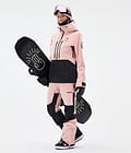 Moss W Veste Snowboard Femme Soft Pink/Black, Image 3 sur 10