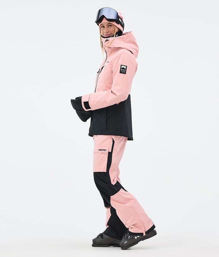 Moss W Ski Jacket Women Soft Pink/Black, Image 4 of 10