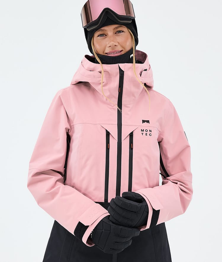 Moss W Ski Jacket Women Soft Pink/Black, Image 4 of 9