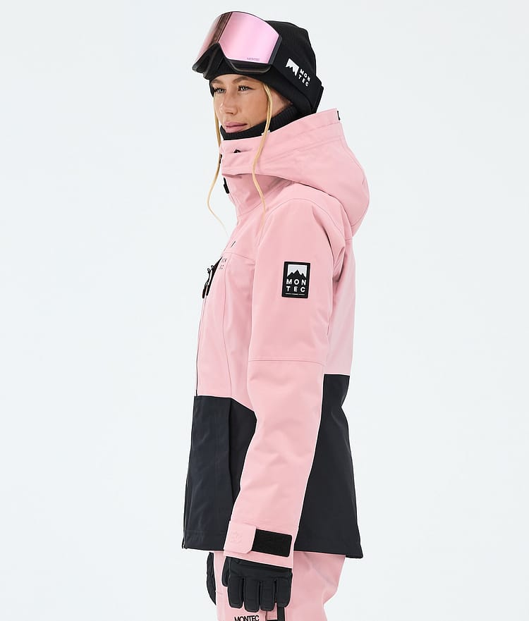 Moss W Ski Jacket Women Soft Pink/Black, Image 5 of 9