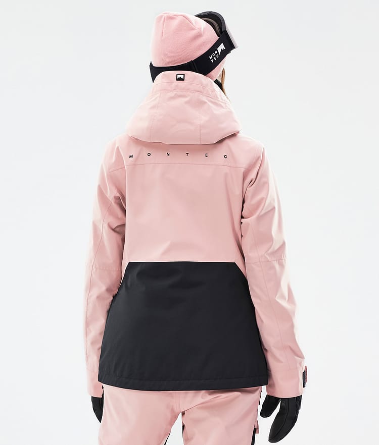 Moss W Snowboardjakke Dame Soft Pink/Black