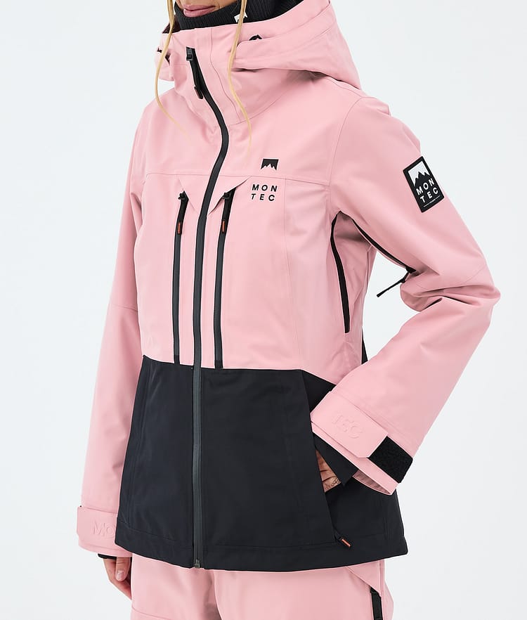 Moss W Snowboard Jacket Women Soft Pink/Black, Image 7 of 9