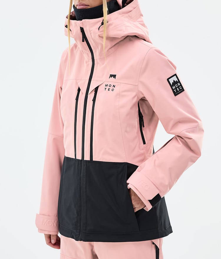 Moss W Ski Jacket Women Soft Pink/Black, Image 8 of 10