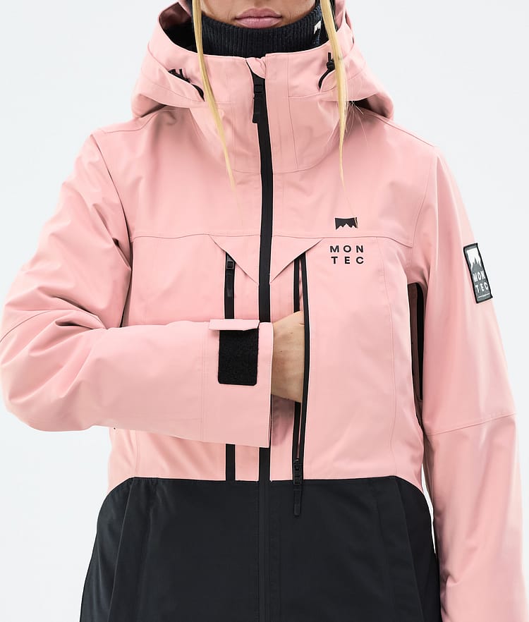 Moss W Ski Jacket Women Soft Pink/Black, Image 9 of 10
