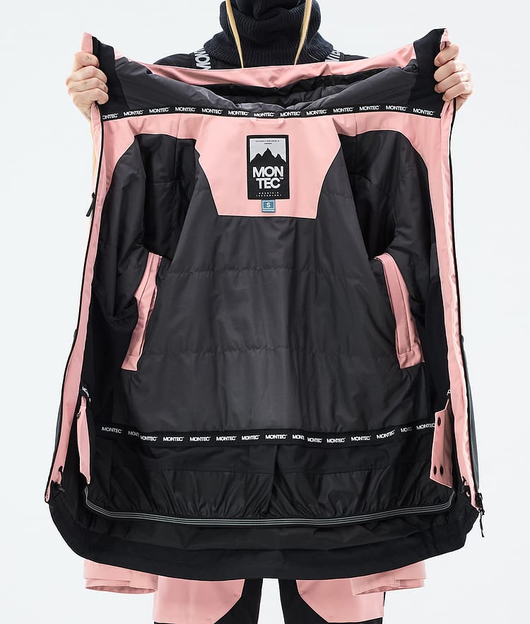 Moss W Ski Jacket Women Soft Pink/Black, Image 10 of 10