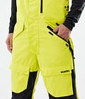 Fawk Ski Pants Men Bright Yellow/Black/Light Pearl