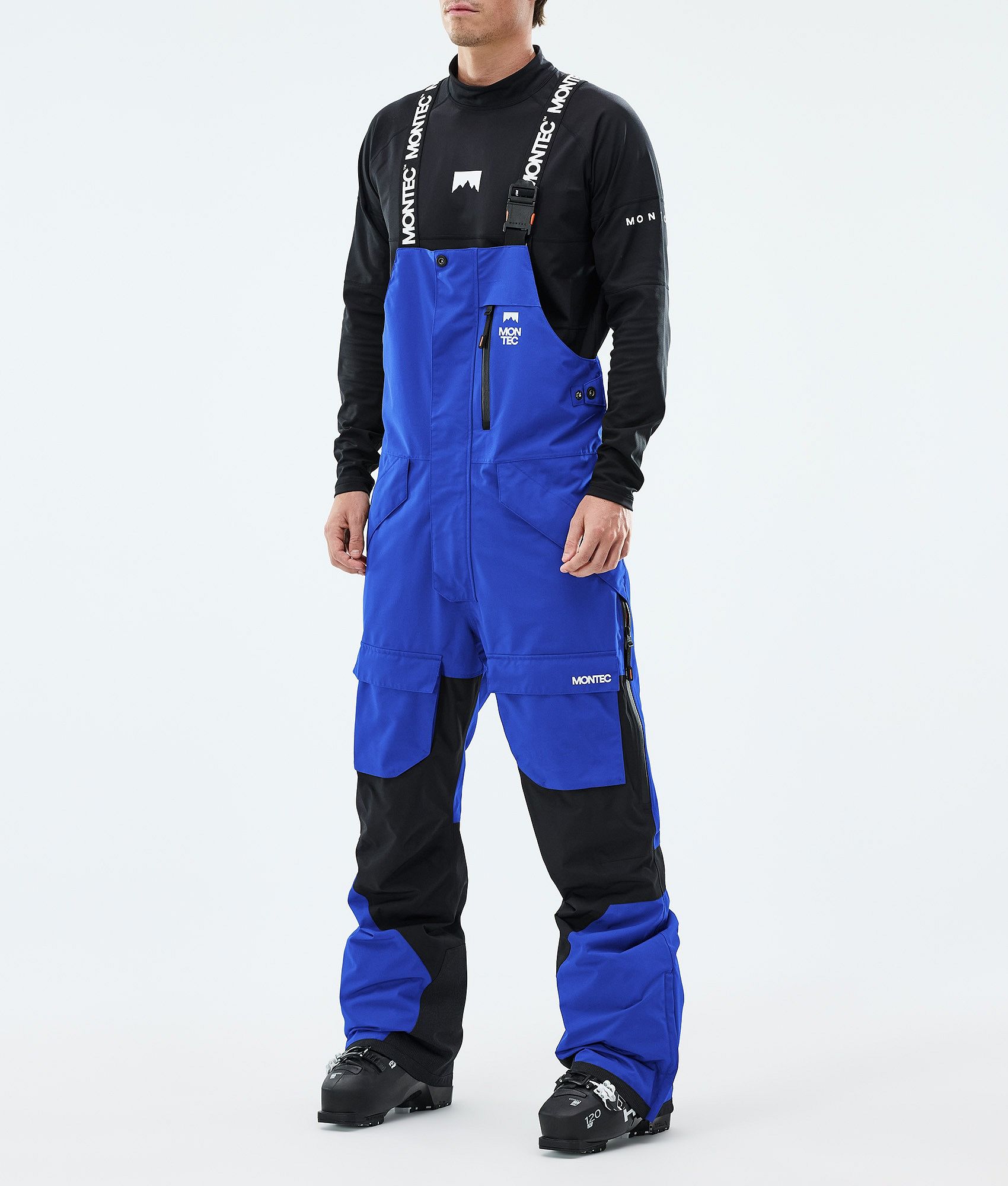 Montec Fawk スキーパンツ メンズ Cobalt Blue/Black - ブルー