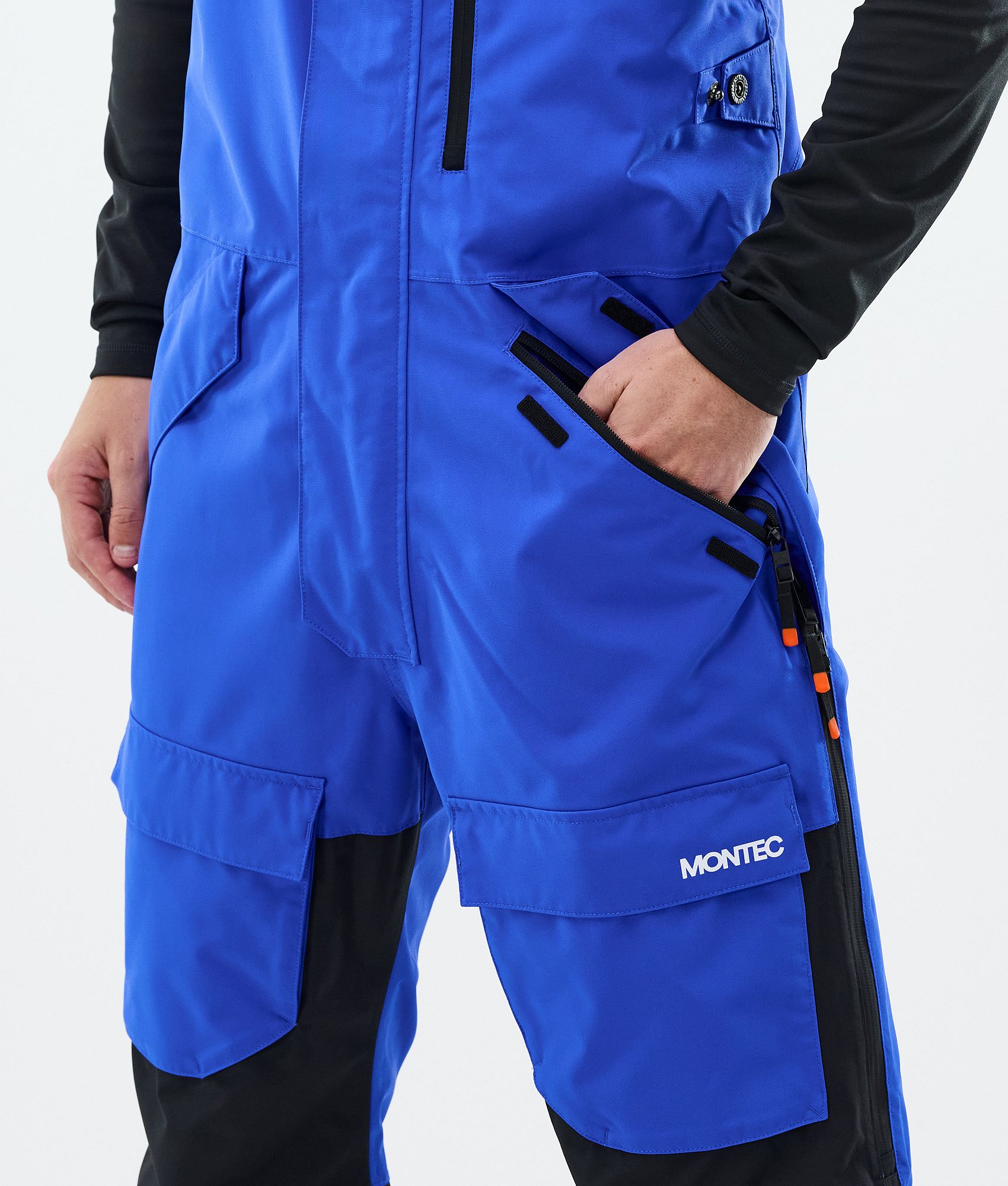 モンテック　スキー　スノーボード　ビブパンツ　Fawk ブルー　Mサイズ Montec Fawk Ski Pants Men Cobalt Blue/Black | Montecwear.com