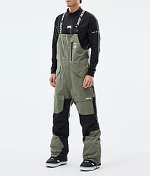 Montec Fawk スノボ パンツ メンズ Greenish/Black