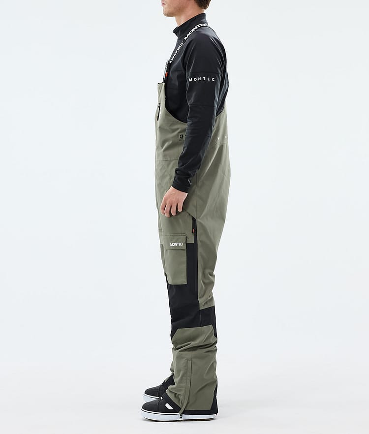 Fawk Snowboard Pants Men Greenish/Black, Image 2 of 6