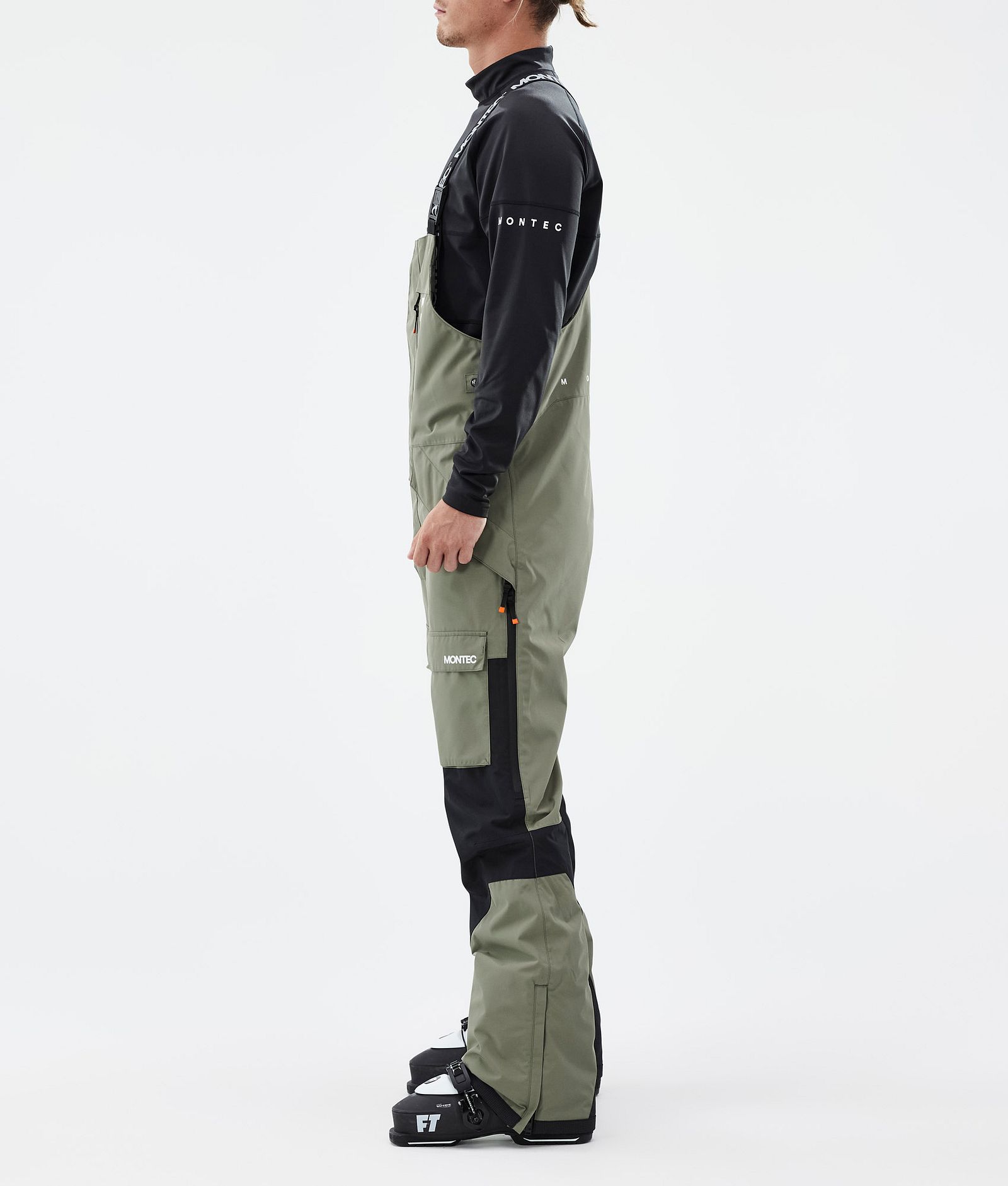 Fawk Ski Pants Men Greenish/Black, Image 3 of 7