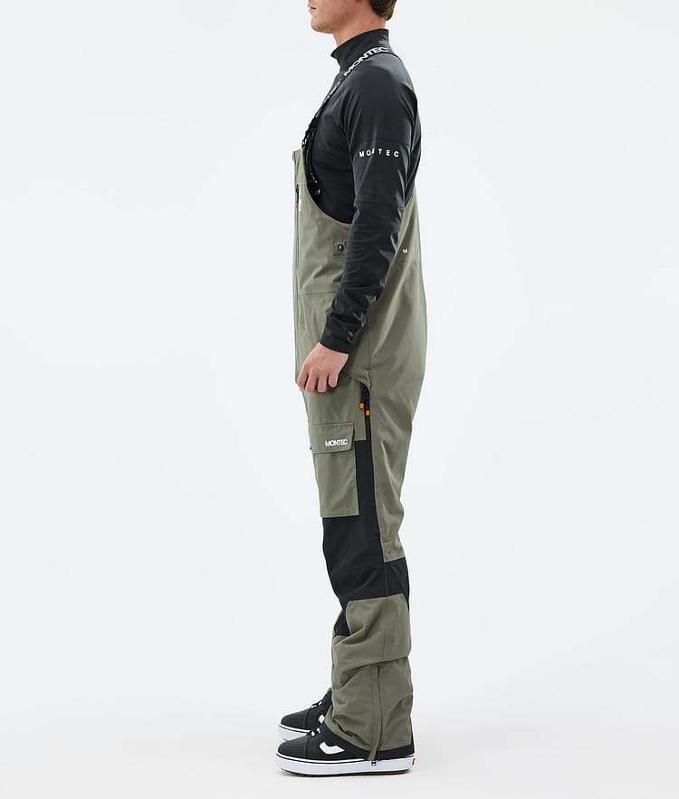 Fawk Pantalon de Snowboard Homme Greenish/Black, Image 2 sur 6
