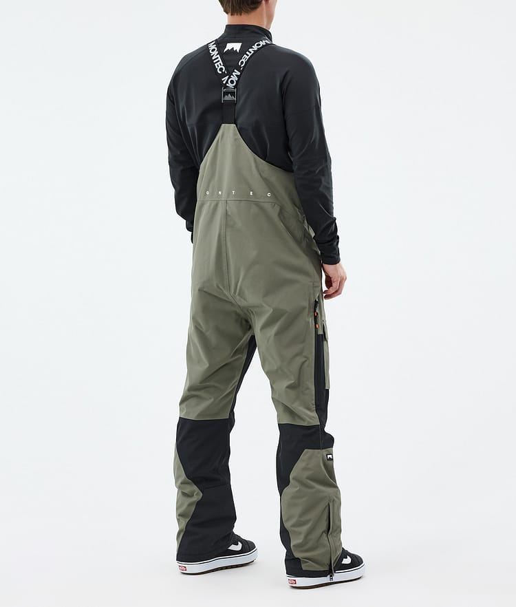Fawk Pantalon de Snowboard Homme Greenish/Black, Image 3 sur 6