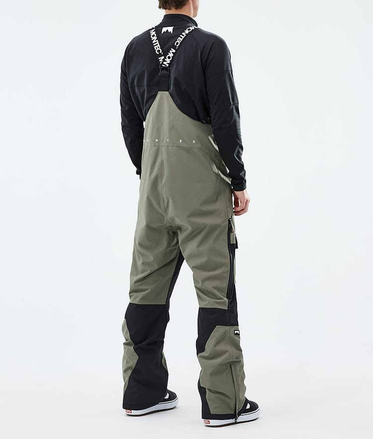 Fawk Snowboard Pants Men Greenish/Black, Image 3 of 6