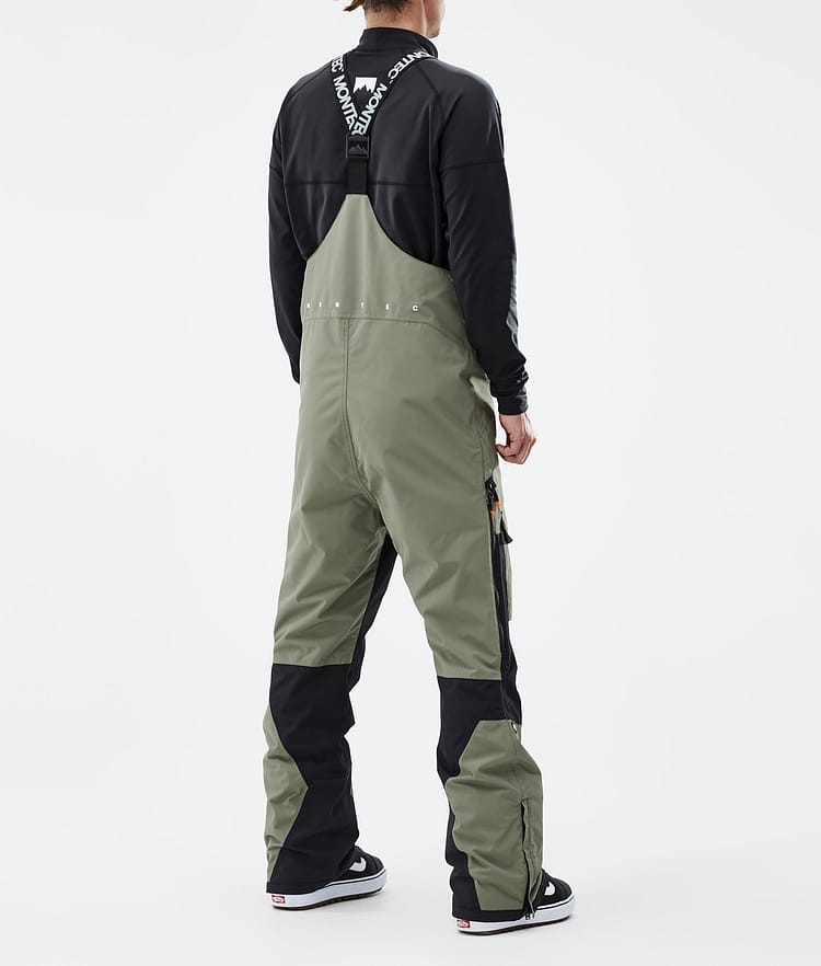 Fawk Snowboard Pants Men Greenish/Black