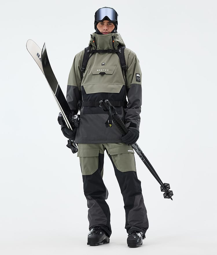 Fawk Pantaloni Sci Uomo Greenish/Black/Phantom, Immagine 2 di 7