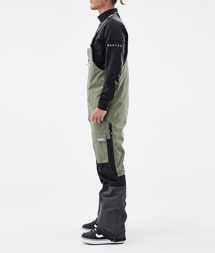 Fawk Snowboard Bukser Herre Greenish/Black/Phantom, Billede 3 af 7