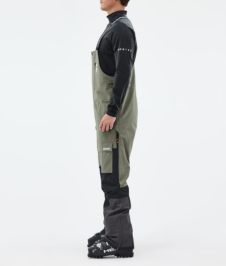 Fawk Pantalon de Ski Homme Greenish/Black/Phantom, Image 2 sur 6
