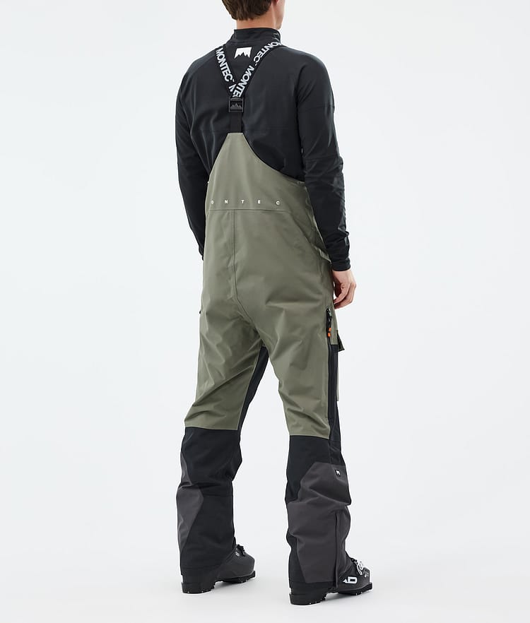 Fawk Pantalon de Ski Homme Greenish/Black/Phantom, Image 3 sur 6