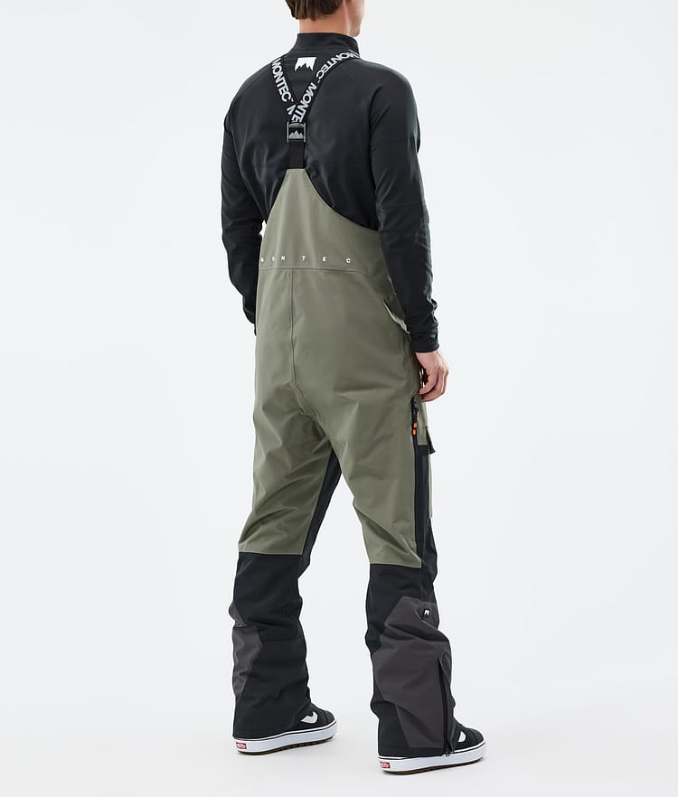 Fawk Pantalon de Snowboard Homme Greenish/Black/Phantom Renewed, Image 3 sur 6