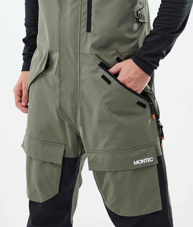 Fawk Pantalon de Ski Homme Greenish/Black/Phantom, Image 4 sur 6