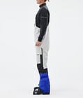 Fawk Ski Pants Men Light Grey/Black/Cobalt Blue, Image 3 of 7