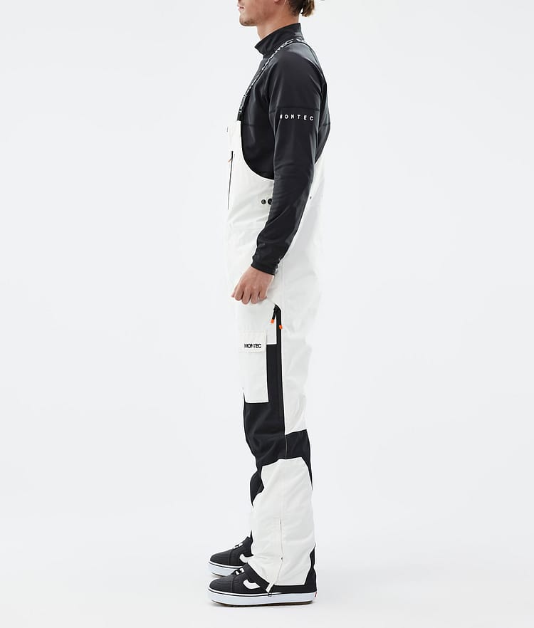 Fawk Pantalon de Snowboard Homme Old White/Black