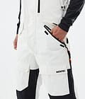 Fawk Snowboard Pants Men Old White/Black