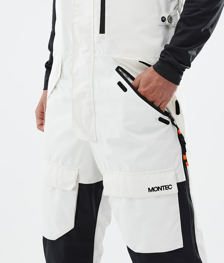 Fawk Pantaloni Sci Uomo Old White/Black, Immagine 5 di 7