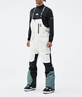 Fawk Snowboard Bukser Herre Old White/Black/Atlantic, Billede 1 af 7