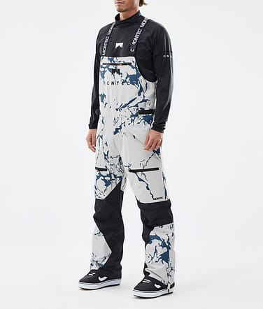 Arch Pantaloni Snowboard Uomo Ice/Black
