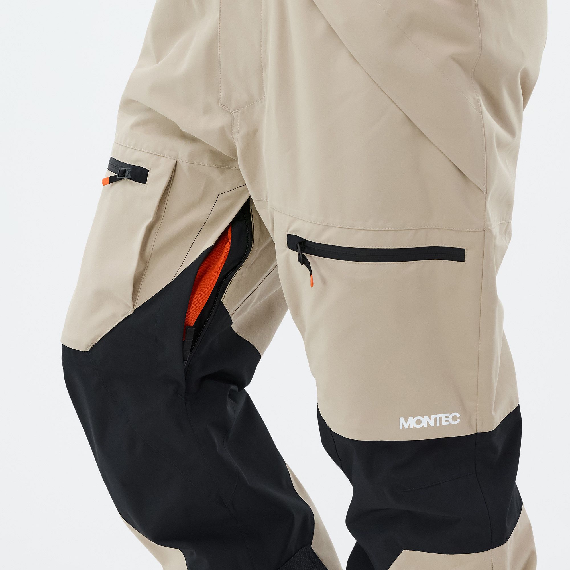 Montec Arch Ski Pants Men Sand/Black | Montecwear CA