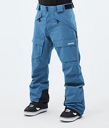 Montec Kirin Kalhoty na Snowboard Pánské Blue Steel