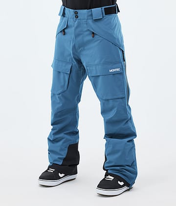 Kirin Pantalon de Snowboard Homme Blue Steel