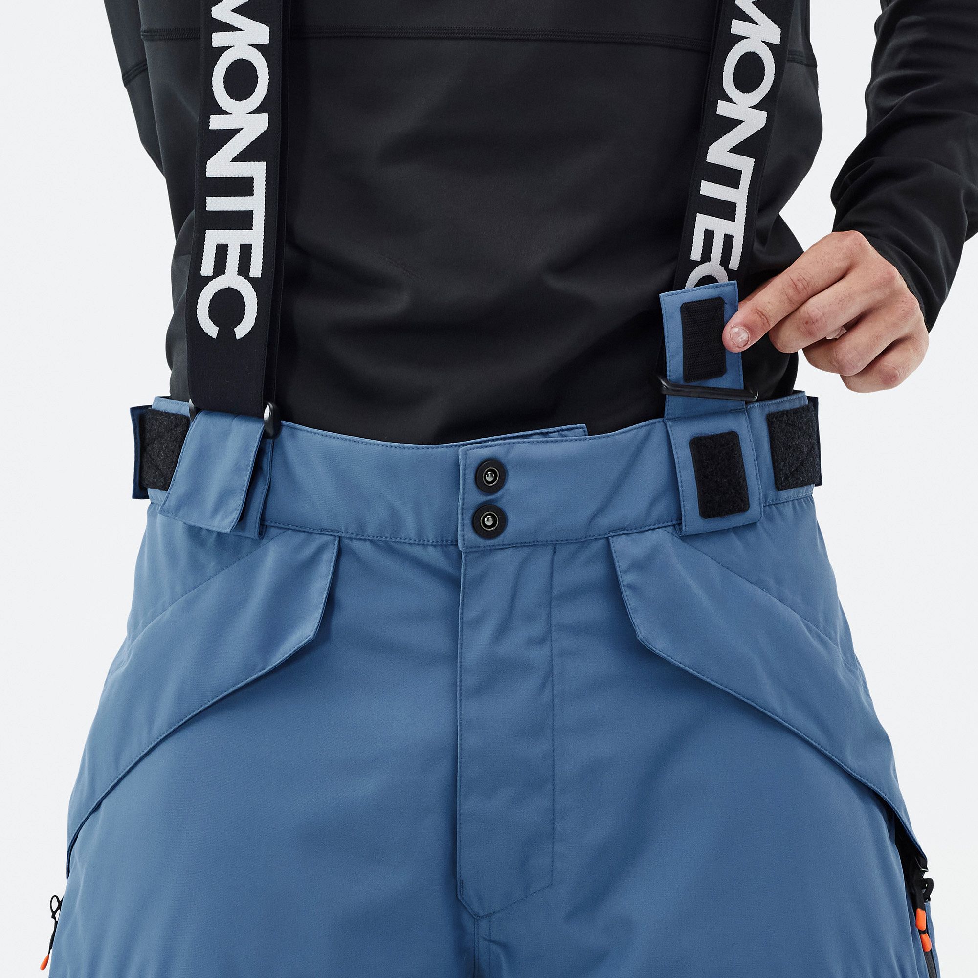 Montec Kirin Snowboard Pants Men Blue Steel | Montecwear.com
