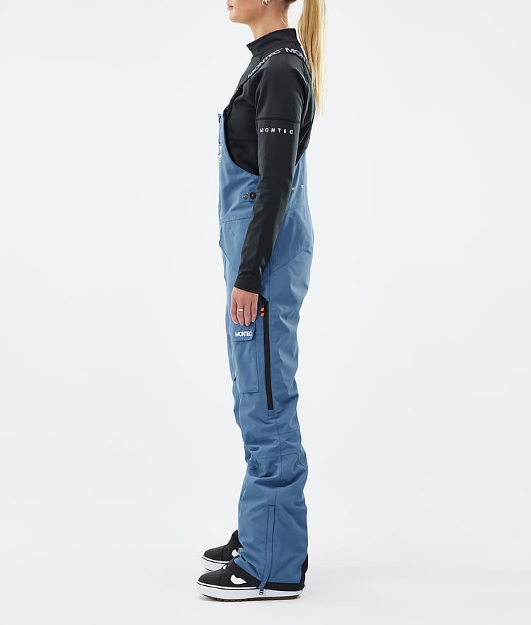 Montec Fawk W Snowboard Pants Women Blue Steel | Montecwear.com