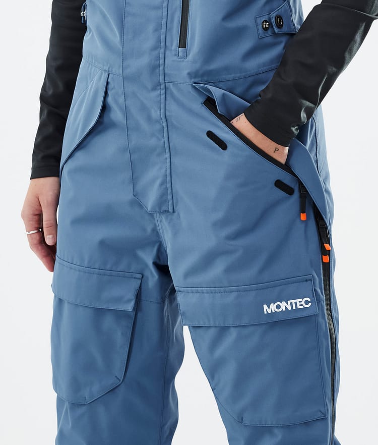 Fawk W Pantaloni Sci Donna Blue Steel