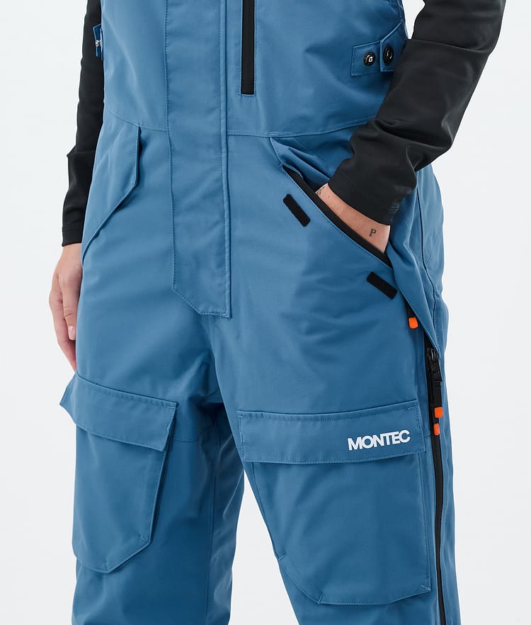 Fawk W Pantalon de Snowboard Femme Blue Steel, Image 5 sur 7