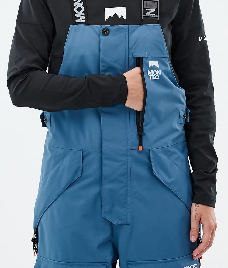 Fawk W Pantalon de Snowboard Femme Blue Steel, Image 6 sur 7