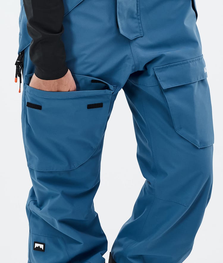 Fawk W Pantalon de Snowboard Femme Blue Steel, Image 7 sur 7