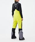 Fawk W Pantalon de Ski Femme Bright Yellow/Black/Light Pearl, Image 4 sur 7