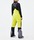 Fawk W Snowboard Bukser Dame Bright Yellow/Black/Light Pearl, Billede 4 af 7