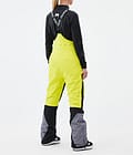 Fawk W Snowboard Bukser Dame Bright Yellow/Black/Light Pearl Renewed, Billede 4 af 7