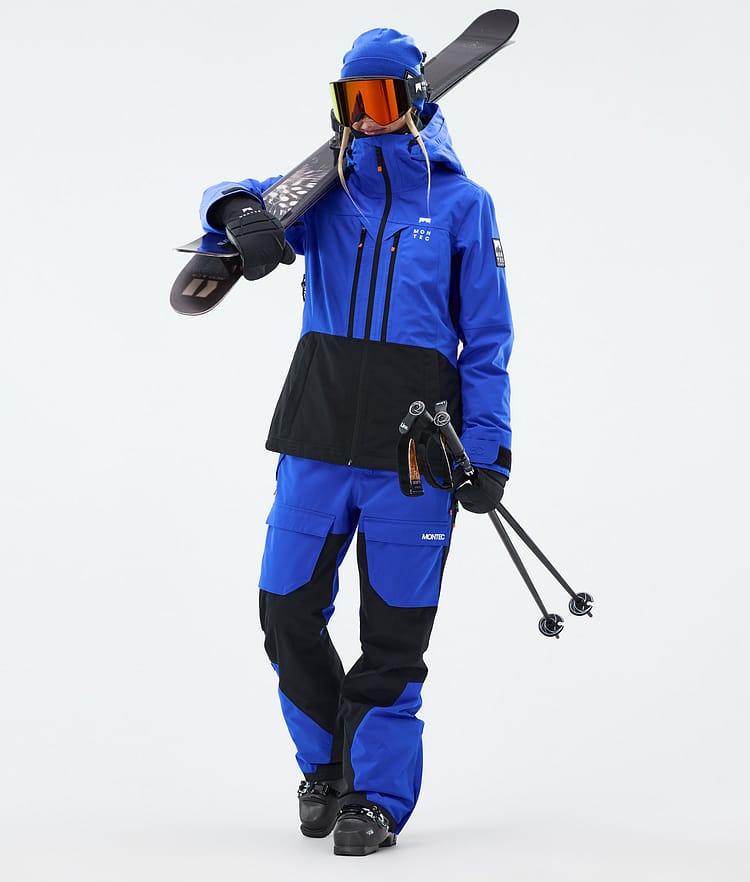 Fawk W Ski Pants Women Cobalt Blue/Black, Image 2 of 7