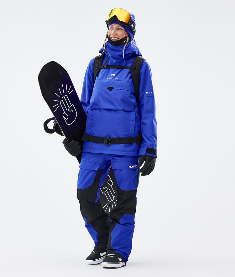 Fawk W Spodnie Snowboardowe Kobiety Cobalt Blue/Black Renewed, Zdjęcie 2 z 7
