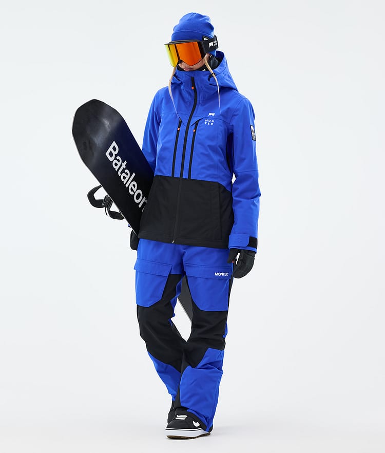 Fawk W Pantalon de Snowboard Femme Cobalt Blue/Black, Image 2 sur 7
