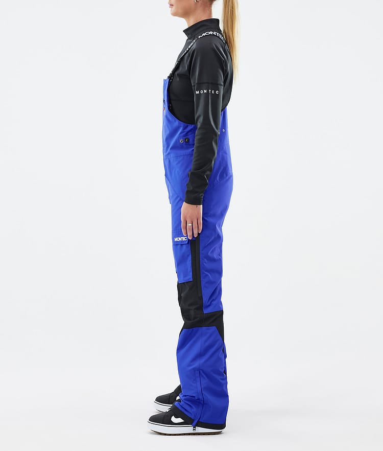 Fawk W Pantalon de Snowboard Femme Cobalt Blue/Black