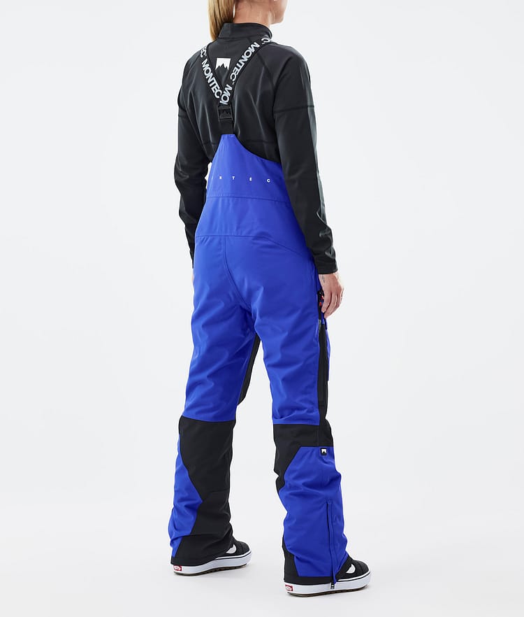 Fawk W Snowboardbyxa Dam Cobalt Blue/Black Renewed, Bild 4 av 7